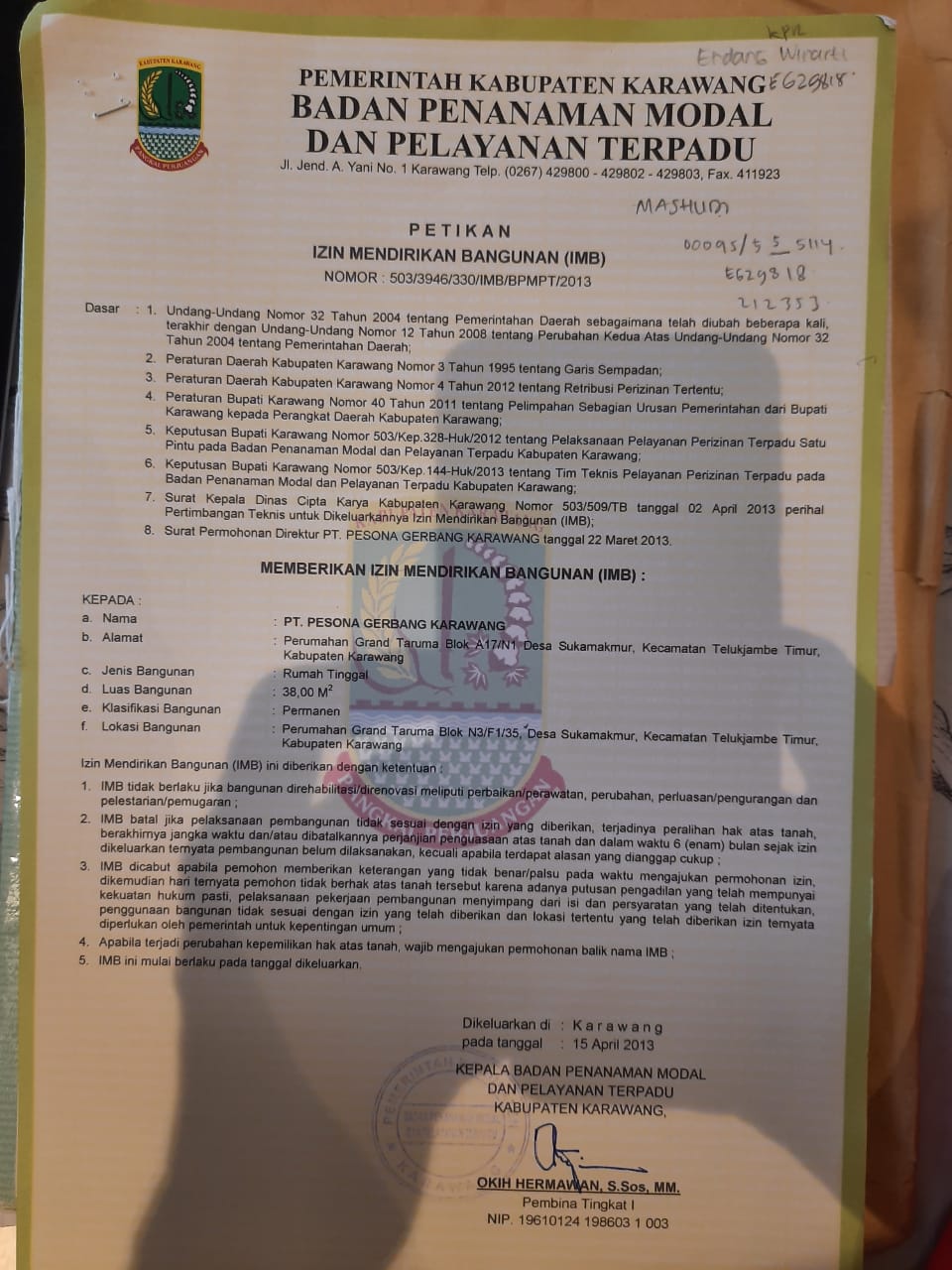 DiJual Rumah di Grand Taruma Karawang